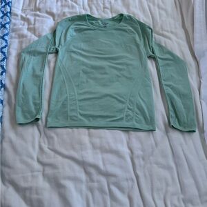 Old Navy Active kids mint green long sleeve shirt